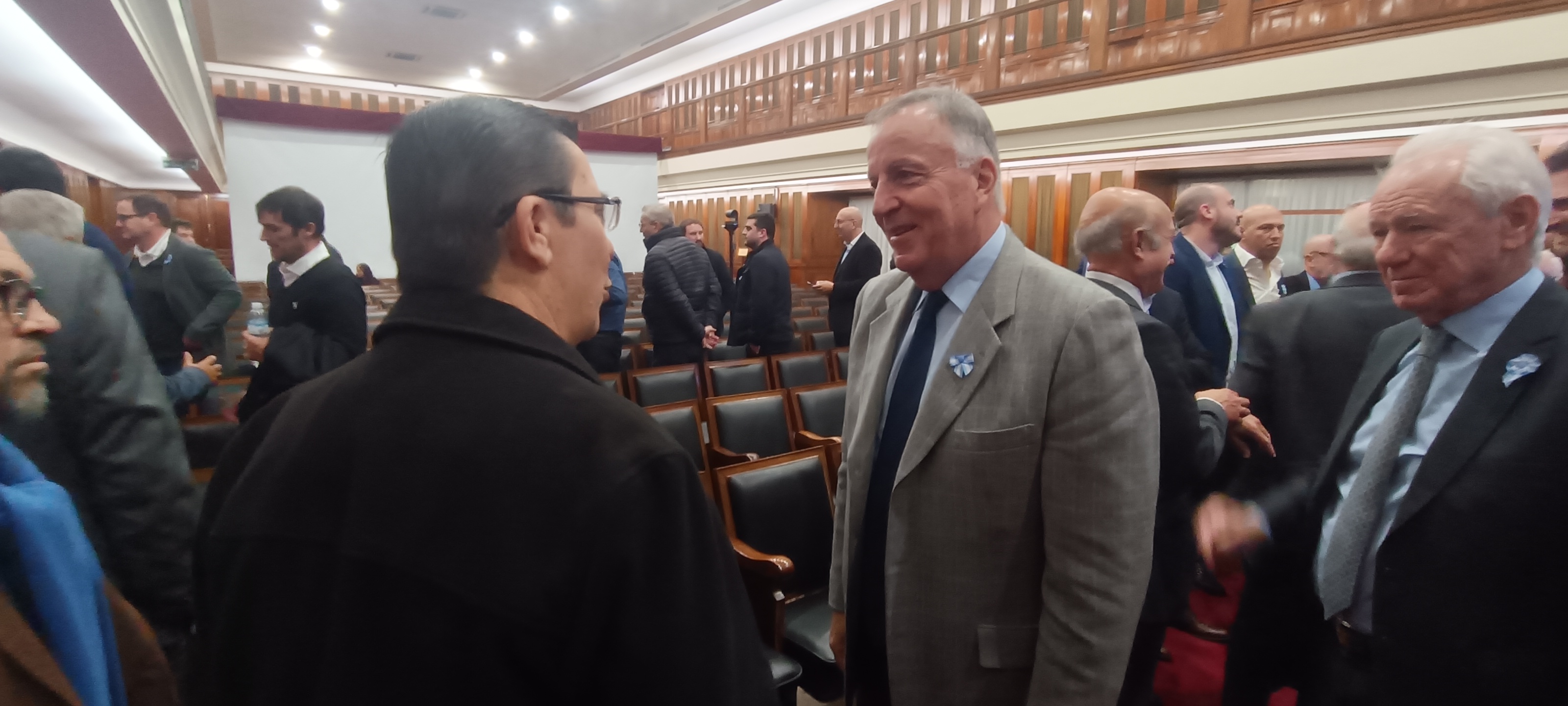 Pablo Agolanti presidente de Fe.Tr.A participa de la convocatoria del Banco Nación por el lanzamiento de creditos para el Sector del Transporte.