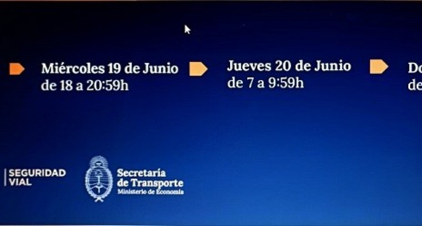 INFORMACIÓN IMPORTANTE RESTRICCIÓN A LA CIRCULACIÓN  DE CAMIONES